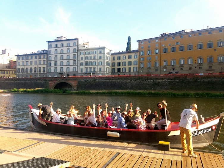 River Cruise by Traditional Florentine Barchetto Boat