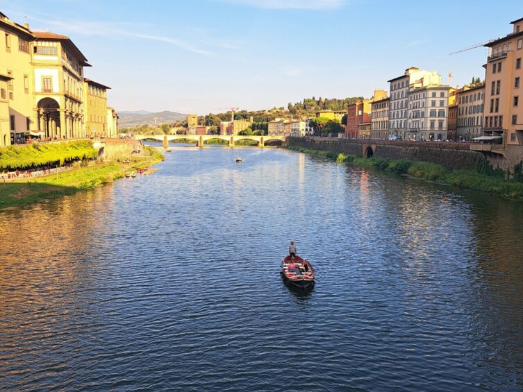 River Cruise by Traditional Florentine Barchetto Boat