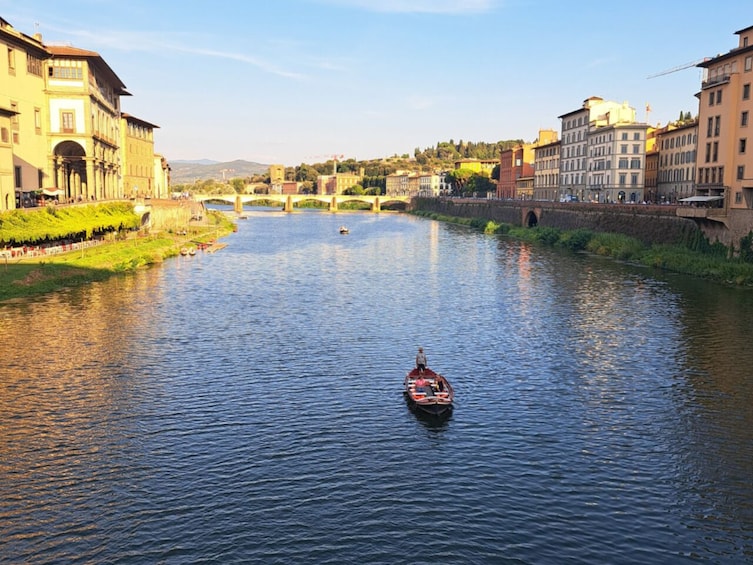 River Cruise by Traditional Florentine Barchetto Boat