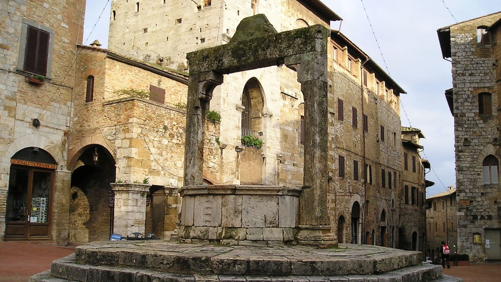Ornate building near Florence Italy