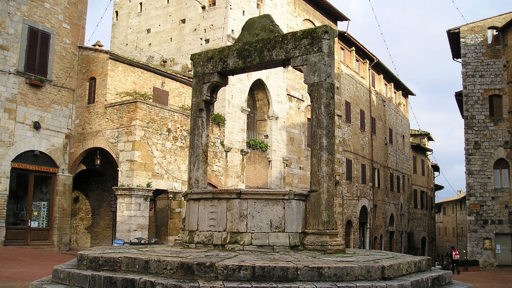 Ornate building near Florence Italy