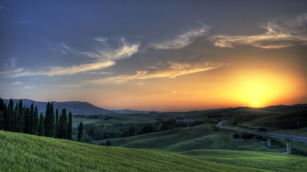 Countryside view in Florence
