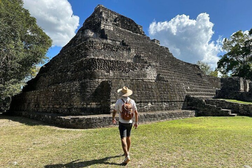 Ancient Chacchoben Mayan Ruins from Costa Maya