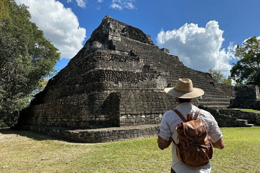 Ancient Chacchoben Mayan Ruins from Costa Maya