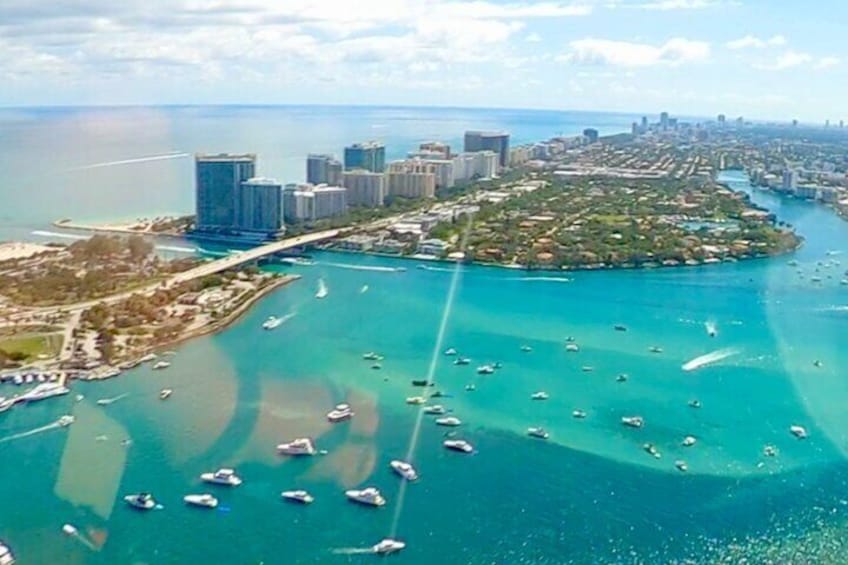 The Best Miami Private Flight Tour - 45 Min