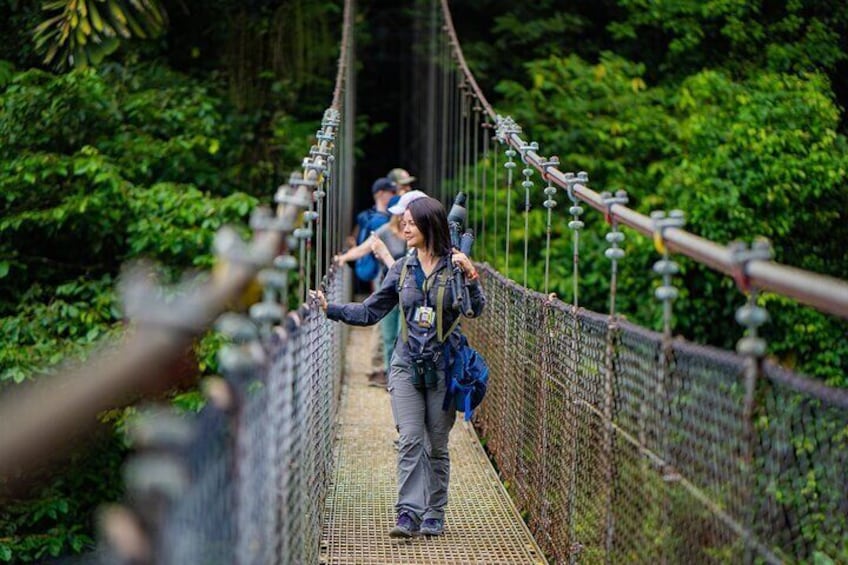 Hanging Bridges Walk in Arenal Volcano