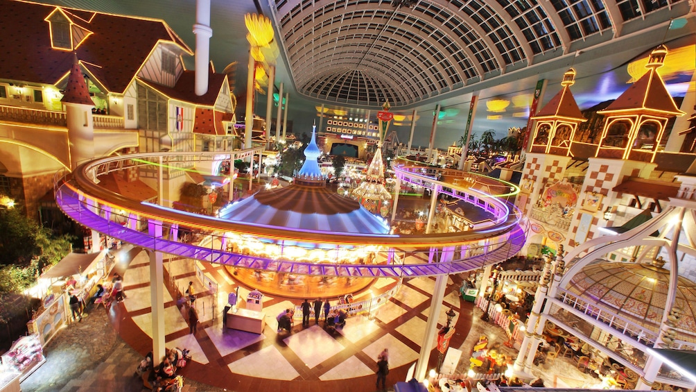 View inside the Lotte World Theme Park in Seoul 