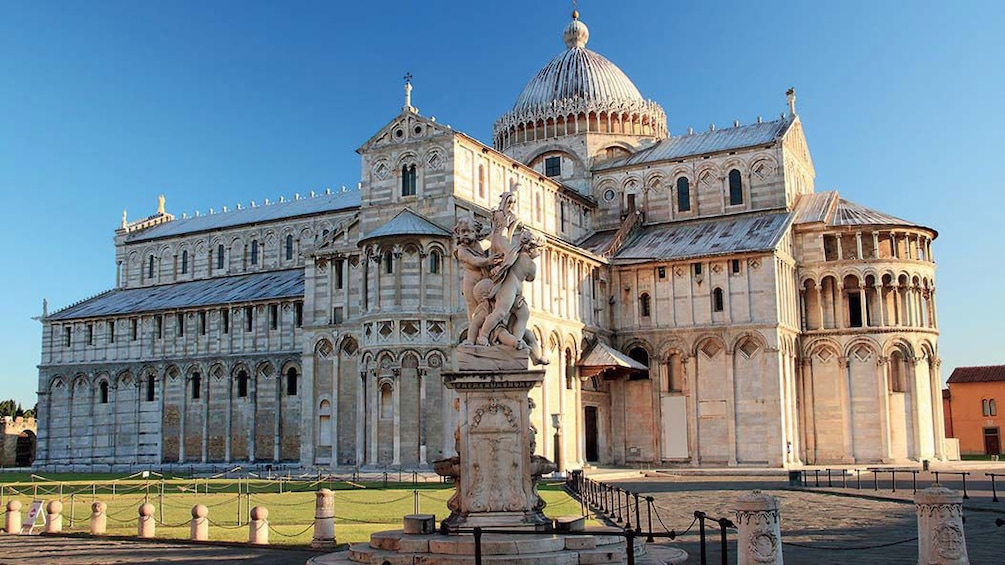 Ornate building near Pisa Italy