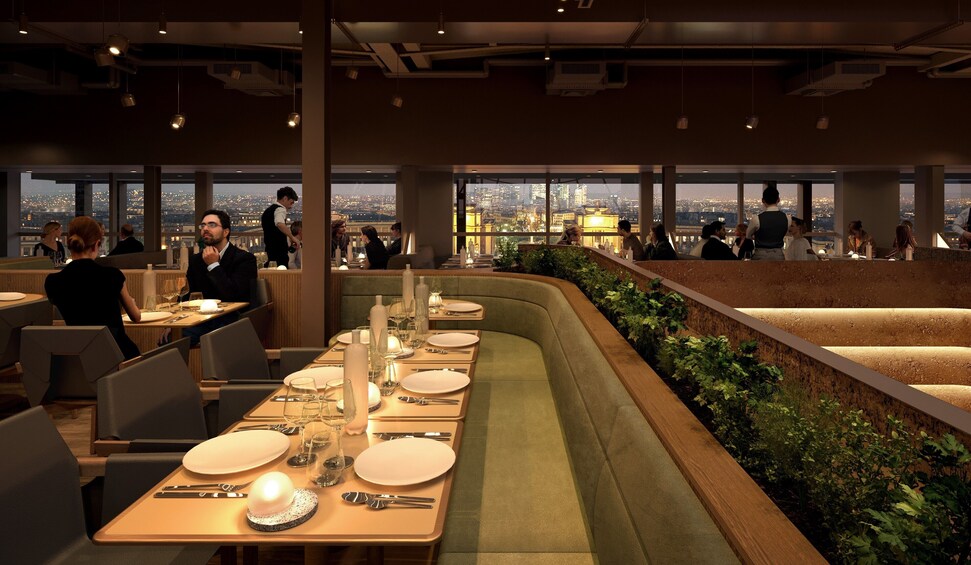 Madame Brasserie Restaurant - Lunch - Eiffel Tower 1st floor