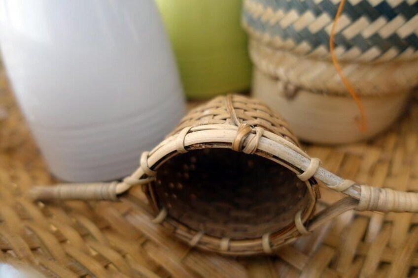 Traditional Lao Bamboo Weaving