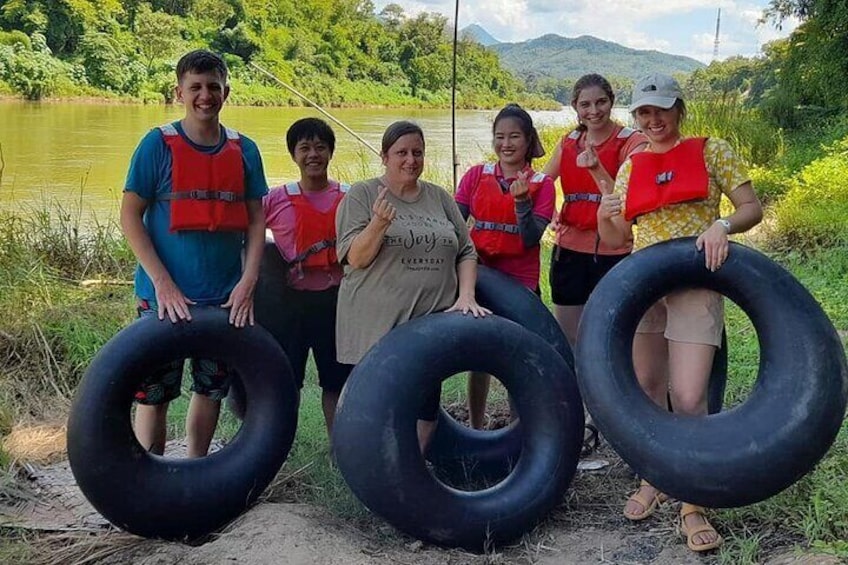 Explore River Namkhan with Tubing