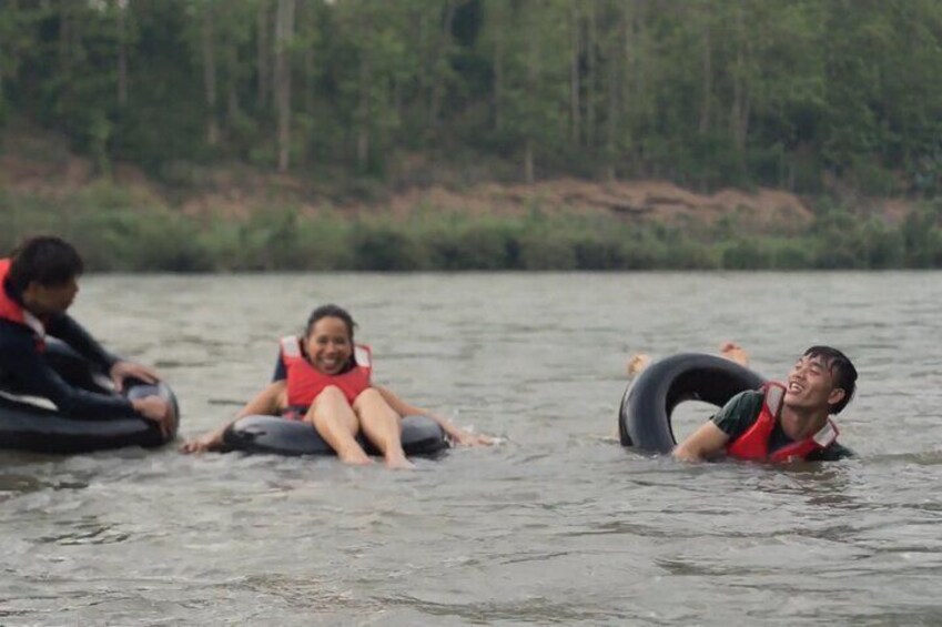 Explore River Namkhan with Tubing