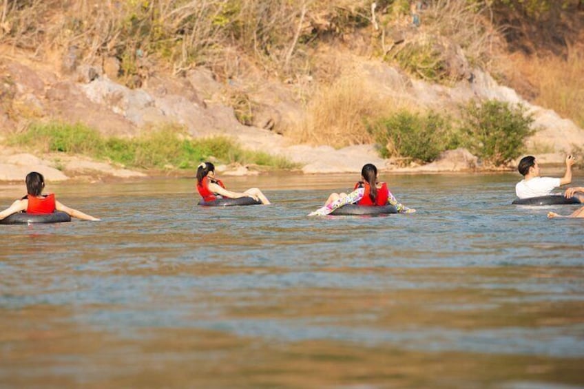 Explore River Namkhan with Tubing