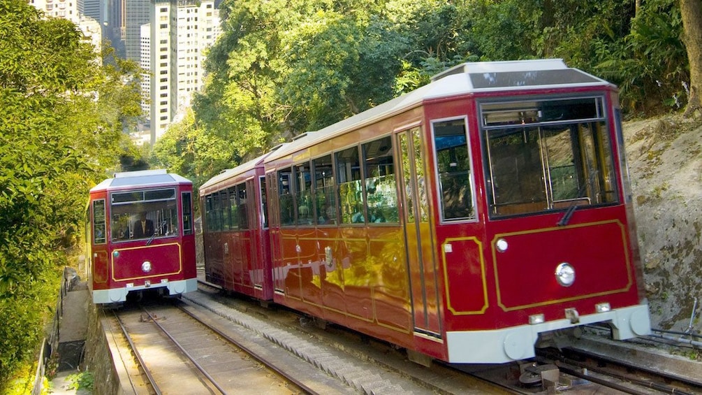 正在顯示第 5 張相片,共 10 張。 Passing trains in Hong Kong