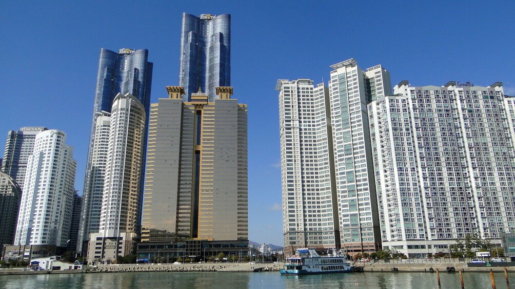 City skyscrapers in Busan 