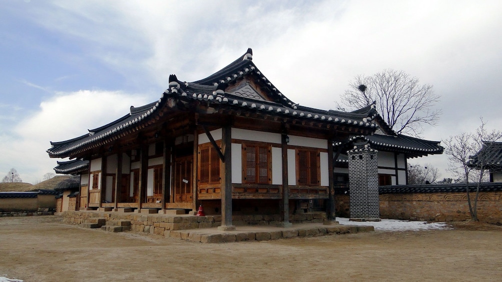 View of the Andong Museum in Busan 