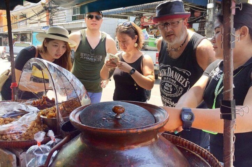 Tasting Traditional Royal Snack on the streets