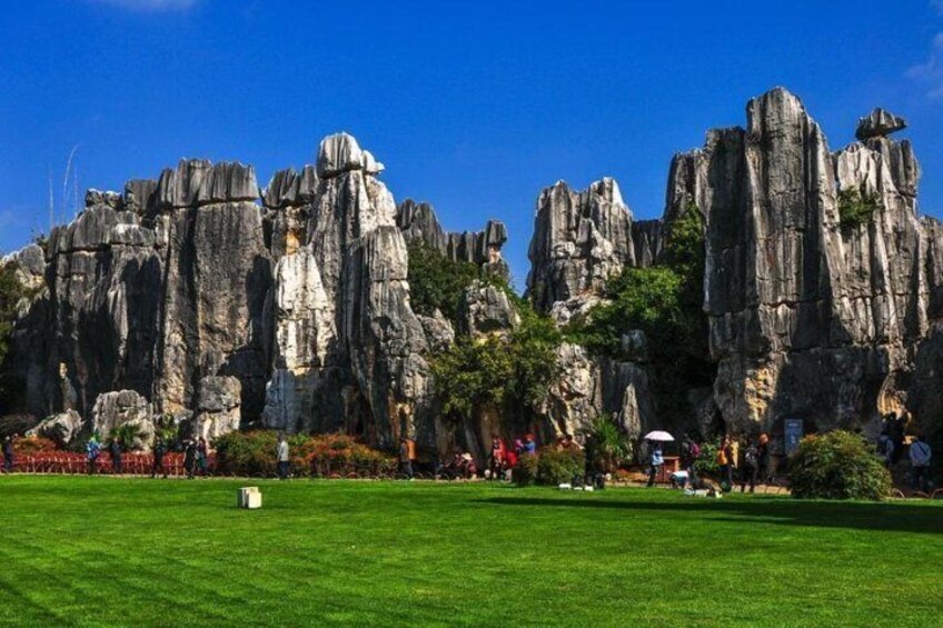 One day Stone Forest and Nuohei Yi Village Tour