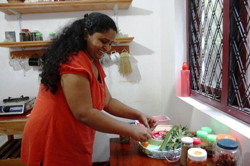 Cooking class in Kandy with a local