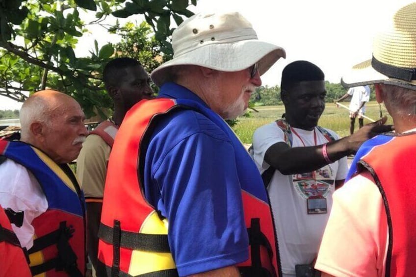 Our team from the Cruise Ship Zaandam enjoyed our tour to Nzulezu on December 4, 2022
