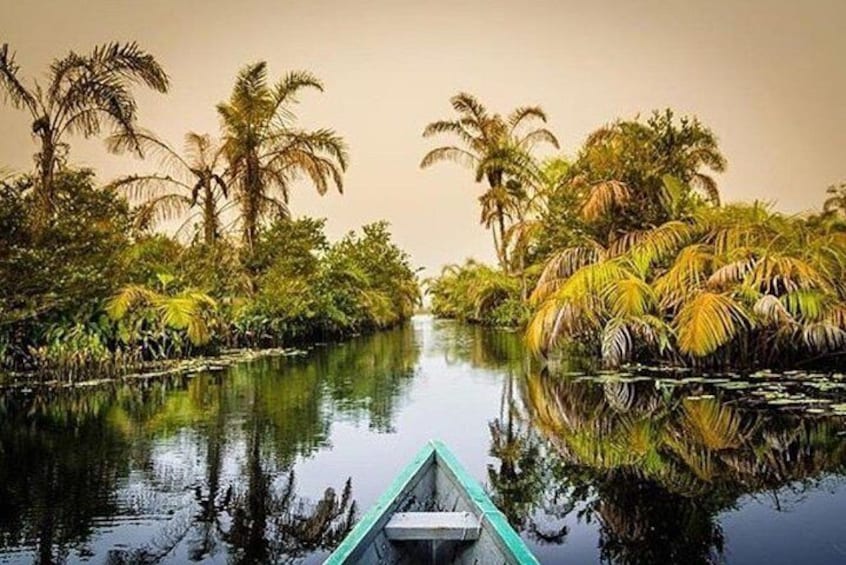 Canoe Rides at Nzulezu