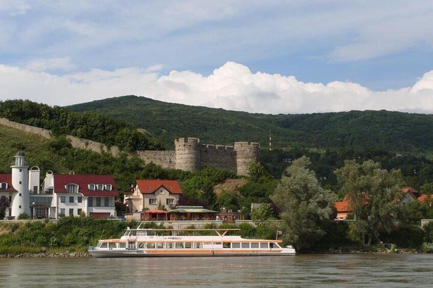 Boat to Devín castle