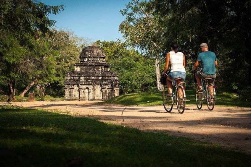 It's possible to rent cycles at the ancient city of Polonnaruwa. Will be a nice experience if you are somebody who love cycling. 