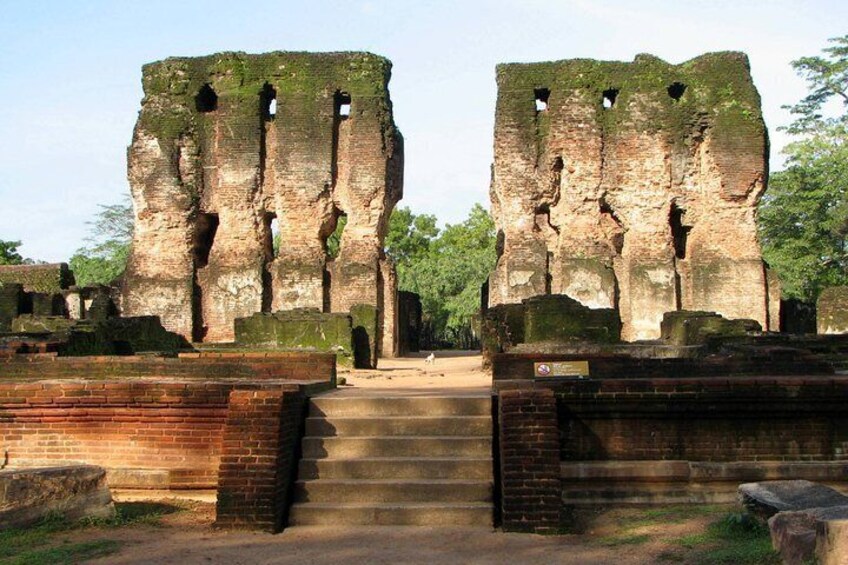 Inside the ancient city