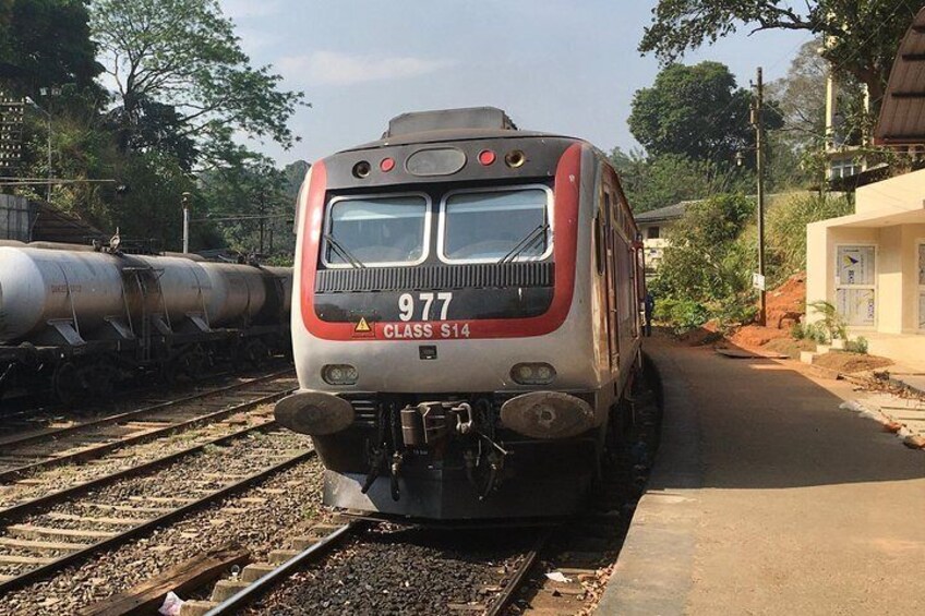 This is how train looks like from outside.