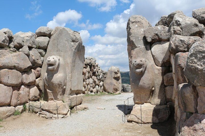 Kings Gate and Grand Temple in Hattusas