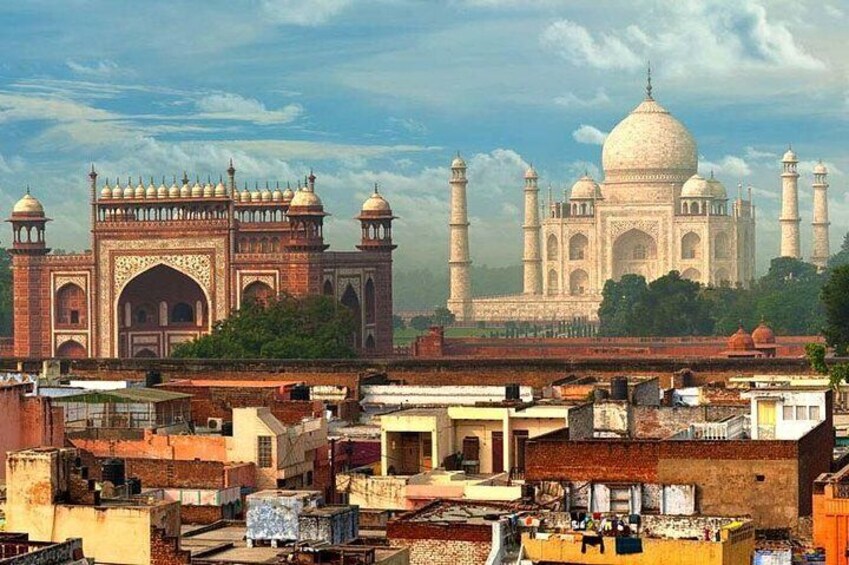 From Delhi: Taj Mahal Tour with Elephant Conservation Centre