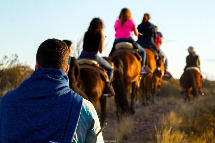 Sunset Horseback Riding