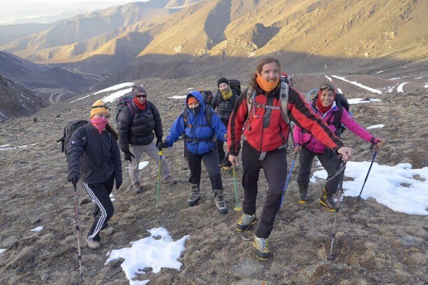 Trekking day in The Andes (from Mendoza)