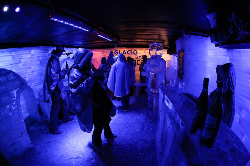 Yeti Ice Bar with Open Bar