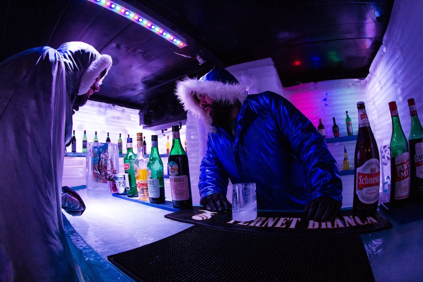 Yeti Ice Bar with Open Bar