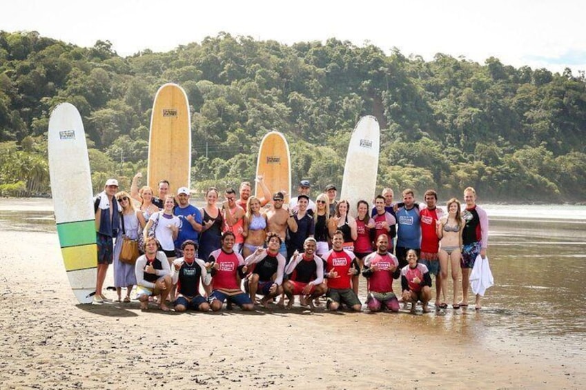 Surf Lessons with Pro Team in Jacó