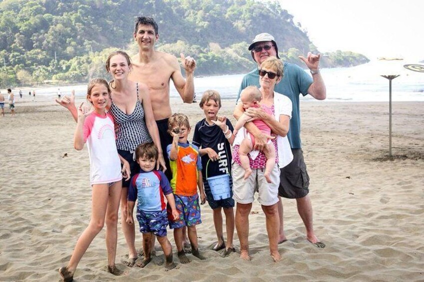 Surf Lessons with Pro Team in Jacó