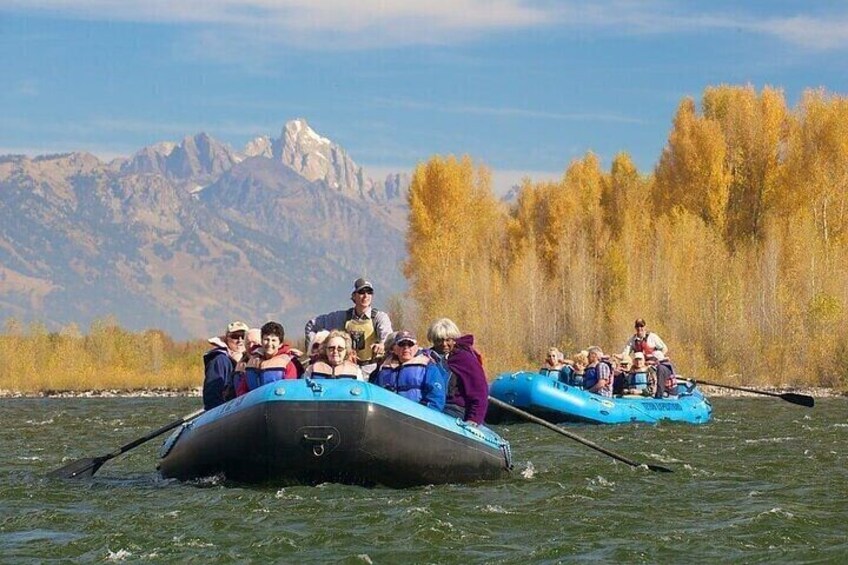 14-Mile Scenic Float Trip: Snake River with Grand Teton Views
