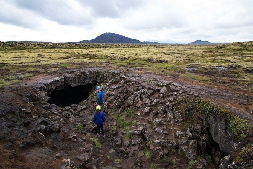 Lava Tunnel Caving & Snorkeling in Silfra with Transfer | Free Photos