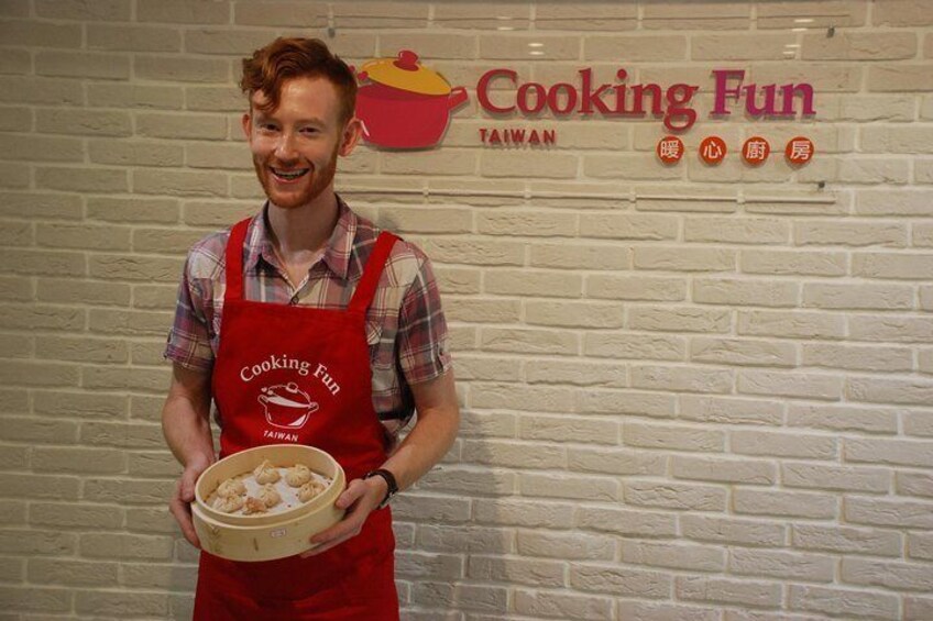 Xiao long bao, Pork thick soup, Bubble milk tea. (taiwan cooking classes)日本語対応可能