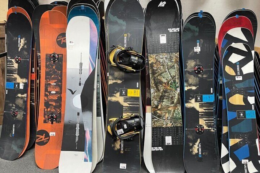 Ski N See Demo Rental Snowboards