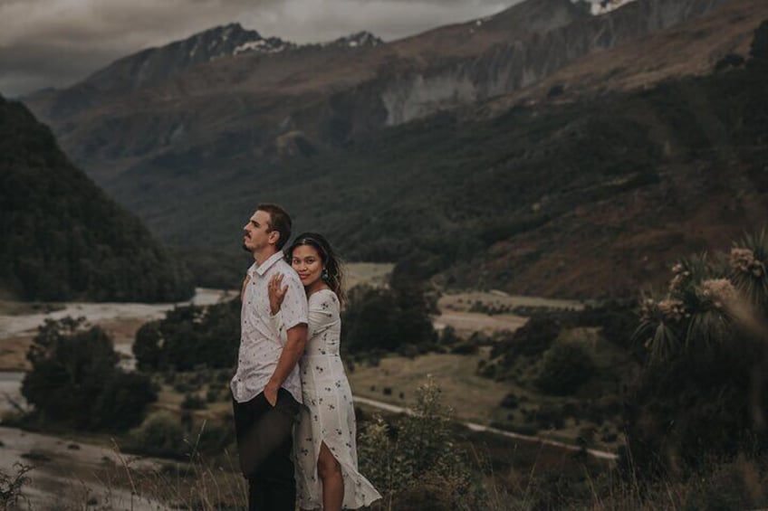 Couples shoot in Glenorchy