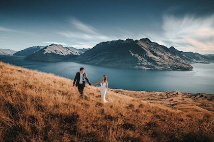 Sesión de fotos de pareja privada en Queenstown