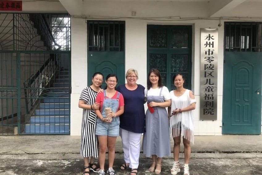 Hunan Orphanage visiting 