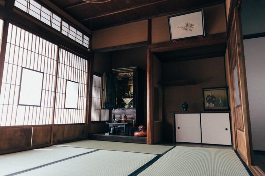 Buddhist alter room