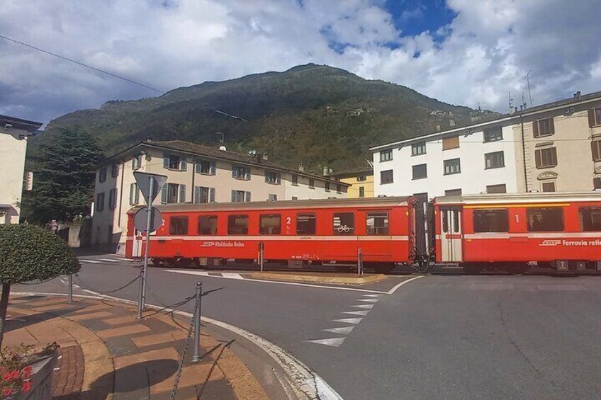 Bernina Express tour, Swiss alps & St Moritz. With 8 pick up points