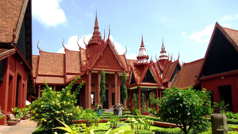 View of the National Museum in Phnom Penh