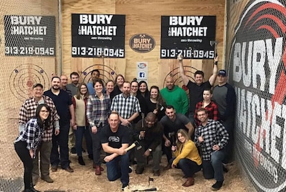 2-Hour Axe throwing session for 10