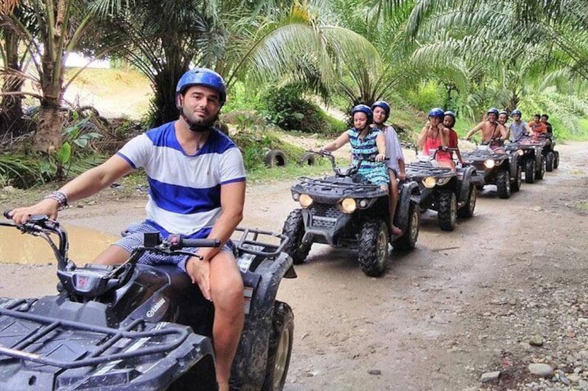 9 km White Water Rafting + ATV 1 Hour Tour From Phuket