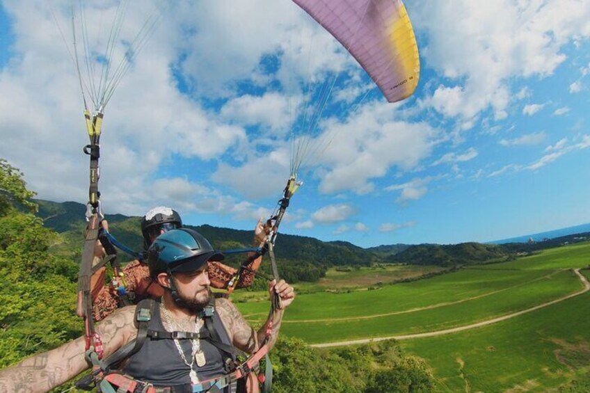 Paragliding Flight Las Terrazas 900 ft minimum guaranteed.
